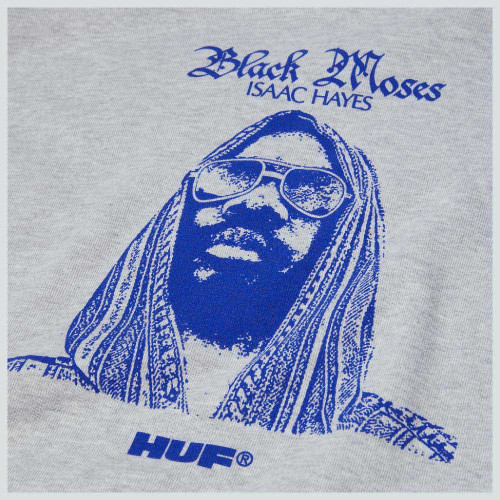 Huf Ανδρικό φούτερ x Isaac Hayes Black Moses Heavyweight Hoodie